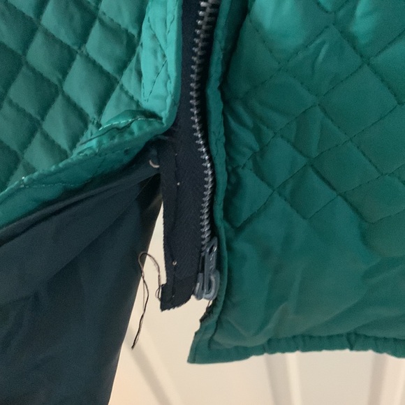 Vintage green mid season coat - Picture 3 of 5
